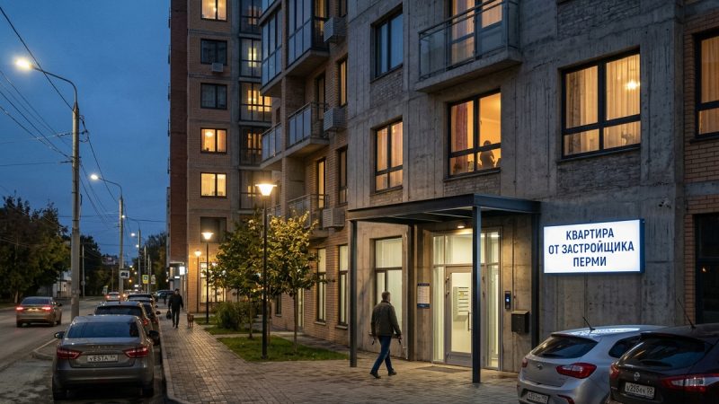 Покупка квартиры в новостройке Перми