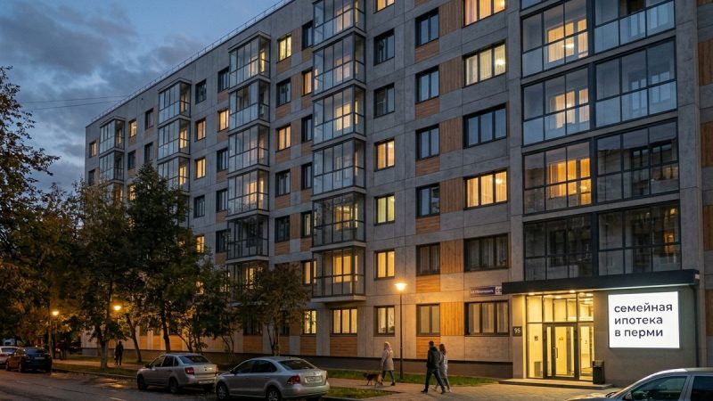 Квартиры в новостройках Перми от застройщика в Индустриальном районе