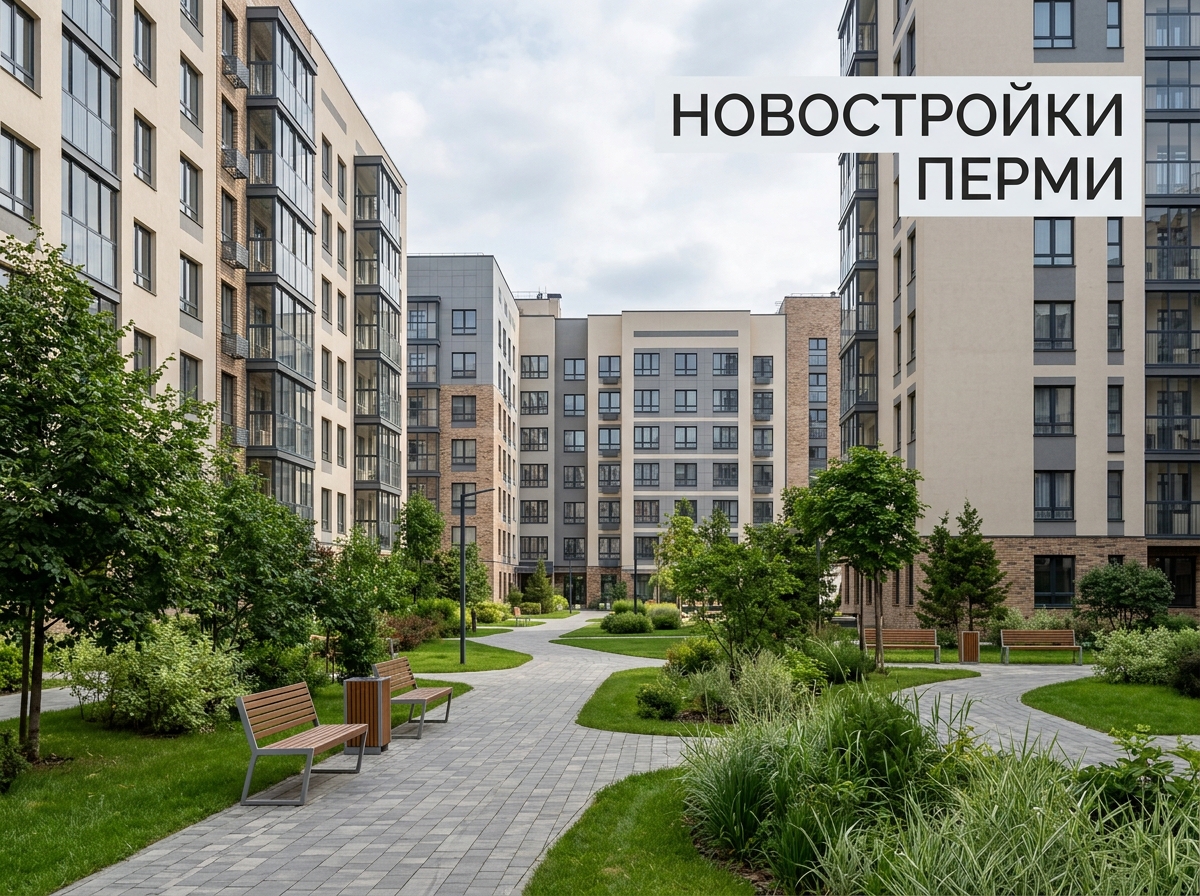 Новостройки Мотовилихинского района Перми