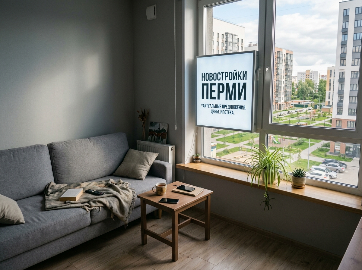 Покупка квартиры в новостройке Перми с профессиональной помощью