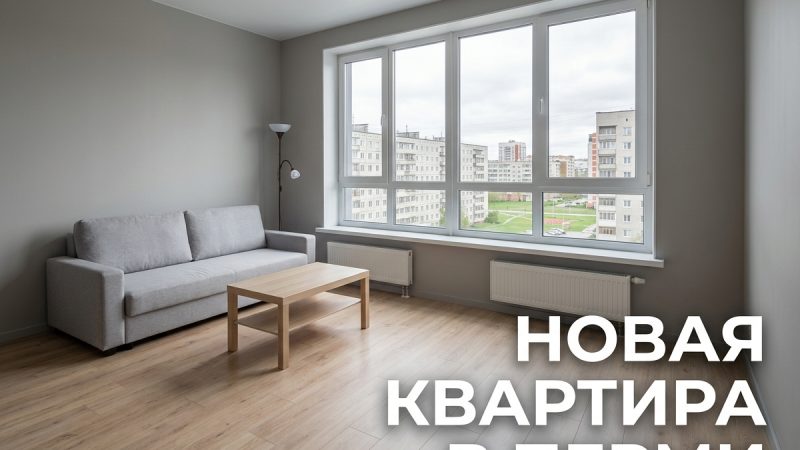 Покупка квартиры в новостройке Перми от застройщика