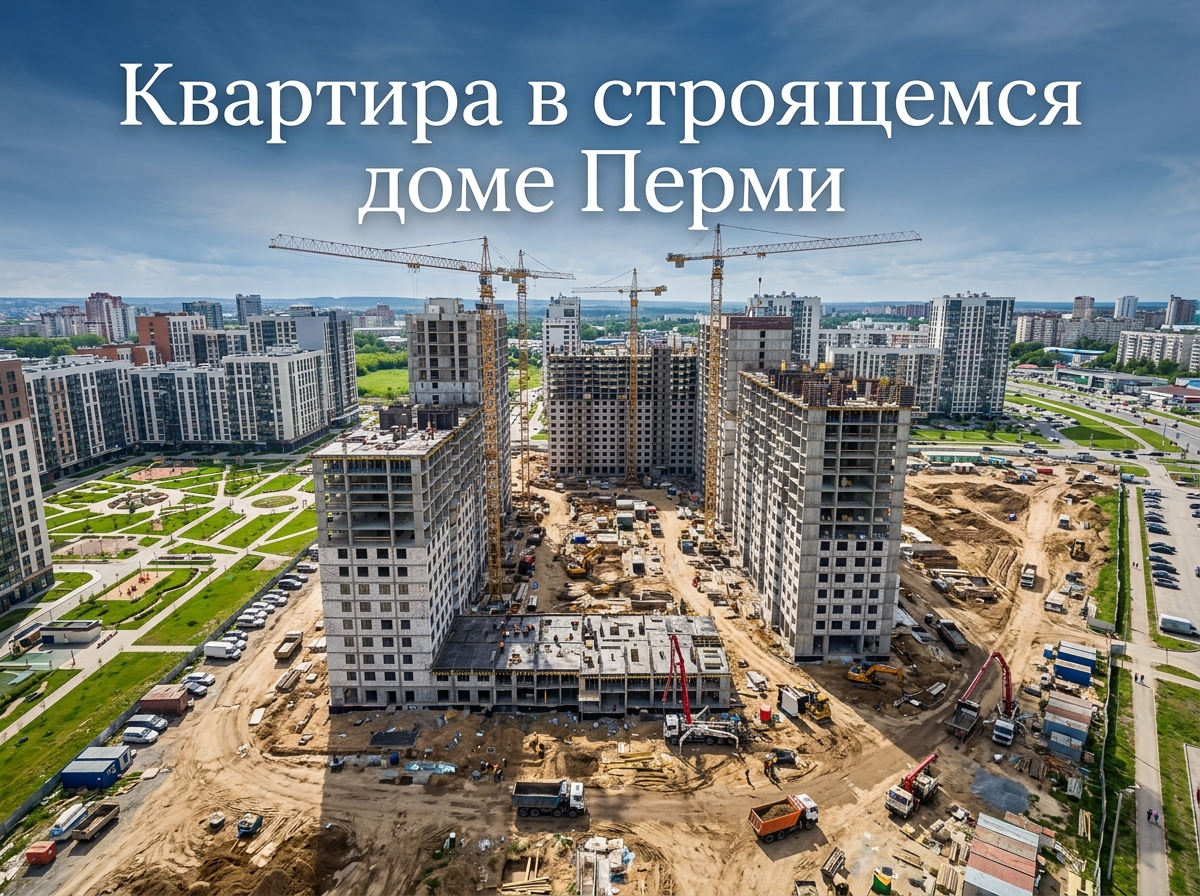 Цены на однокомнатные квартиры в новостройках Перми