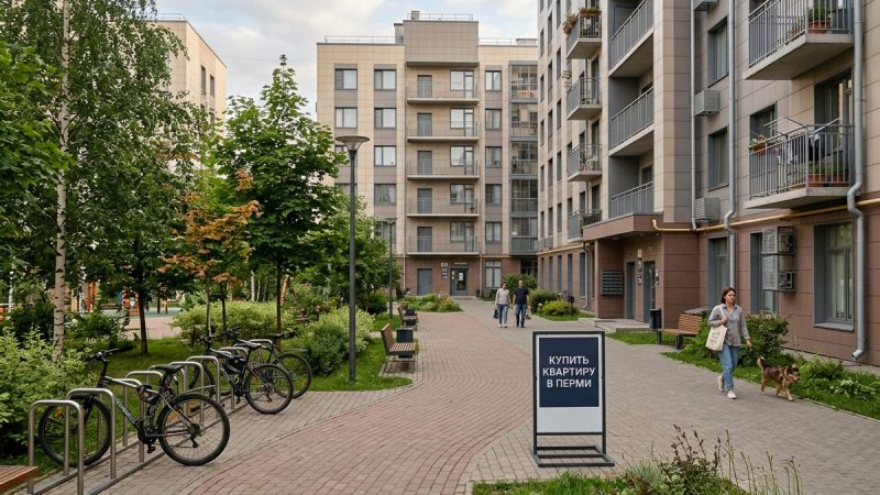 Новостройки Перми