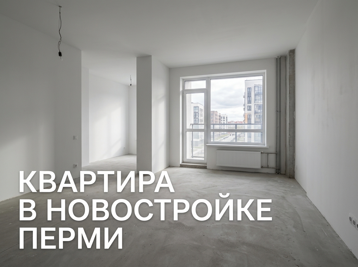 Покупка квартиры в новостройке Перми