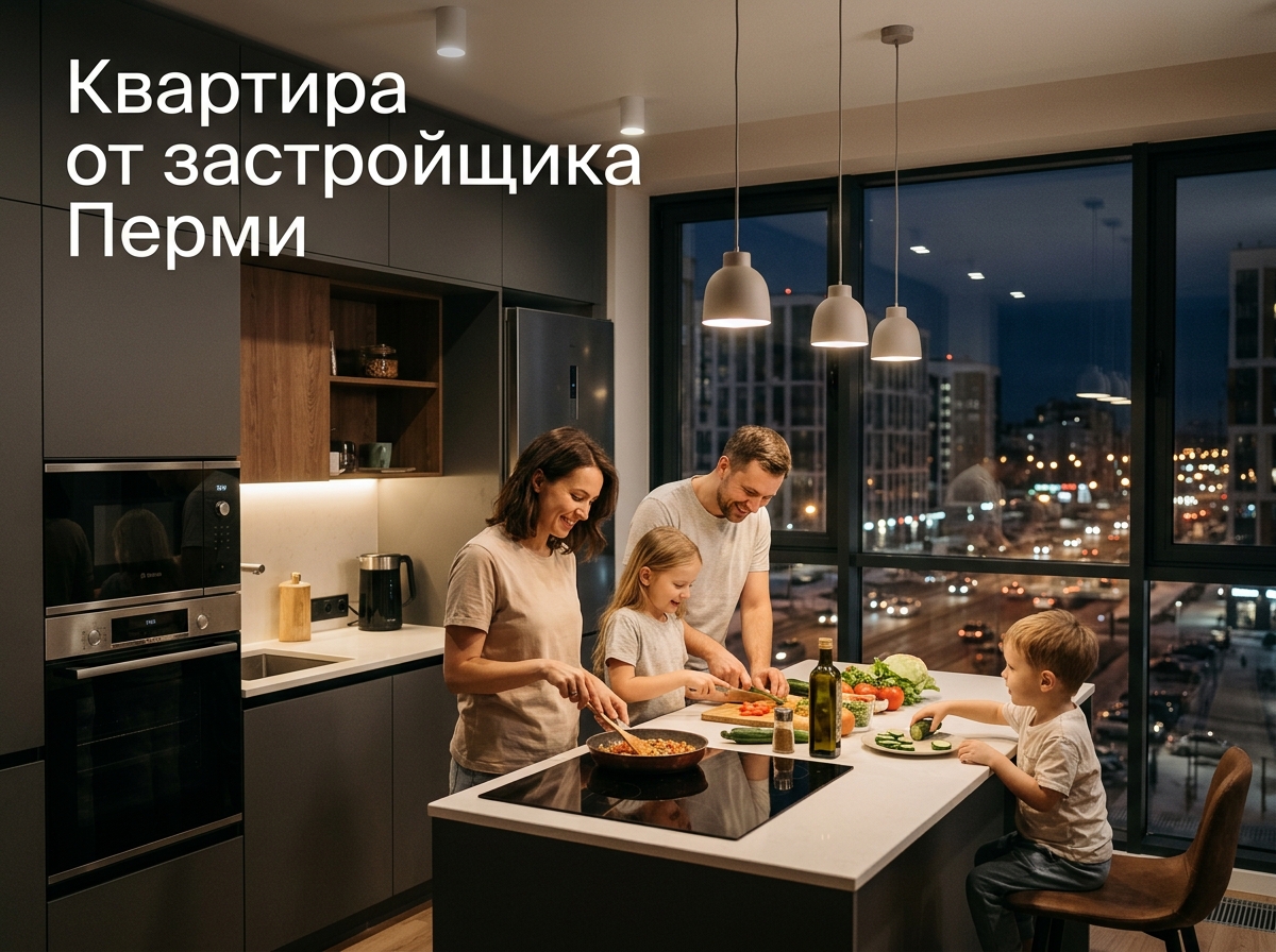 Покупка квартиры в новостройке Перми