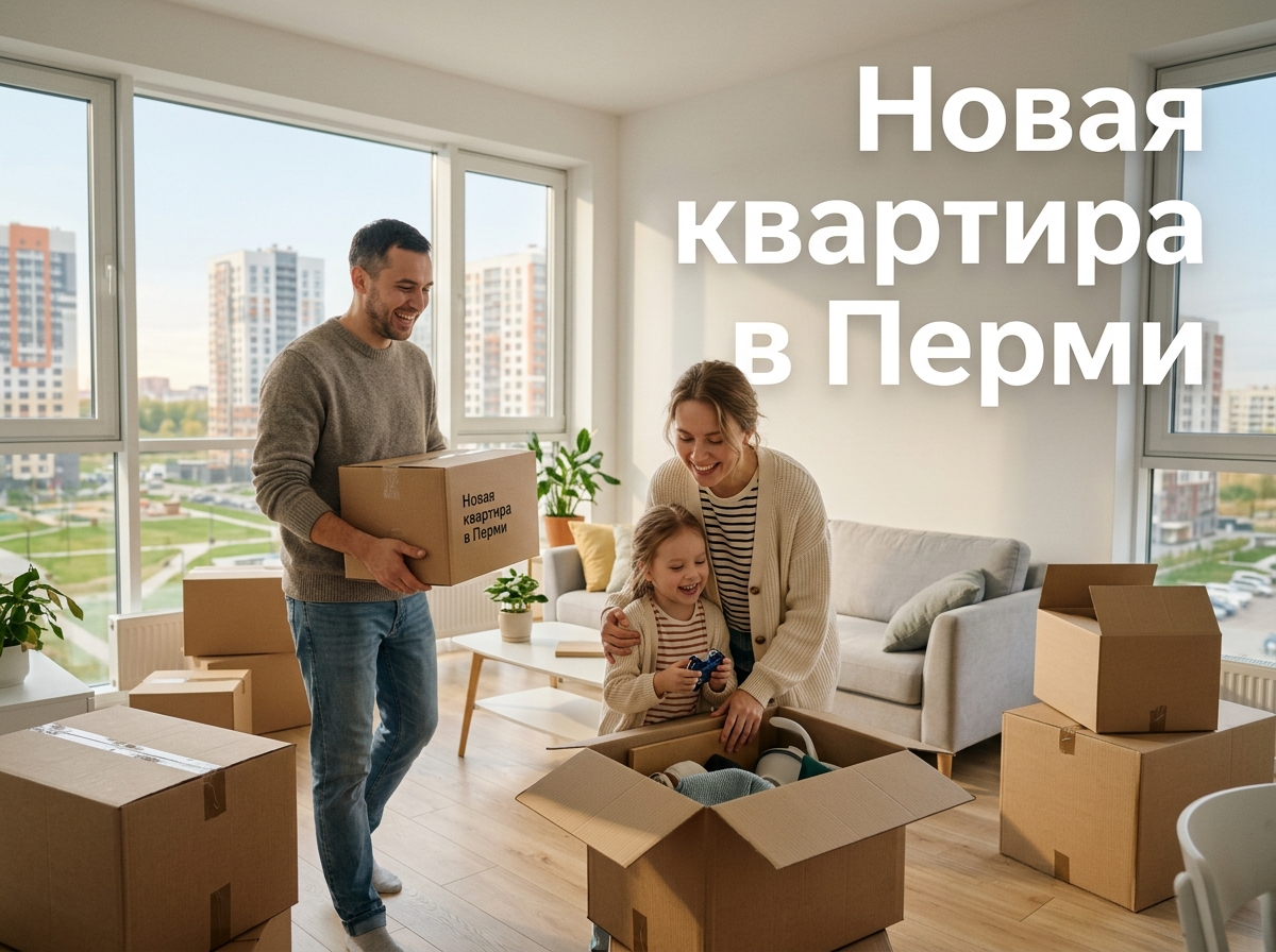 Двухкомнатные квартиры в новостройках Перми