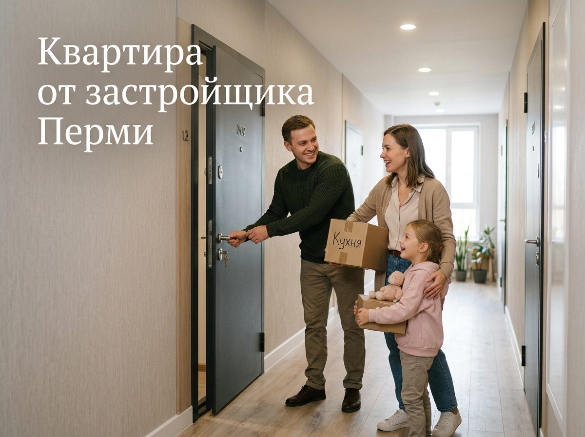 Покупка квартиры в новостройке Перми с профессиональной помощью