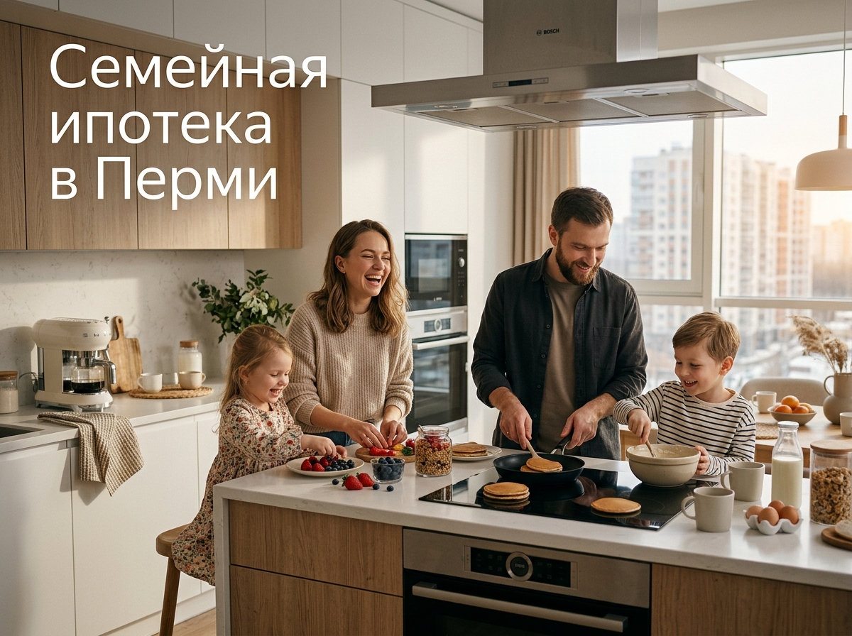 Новостройки Перми и семейная ипотека