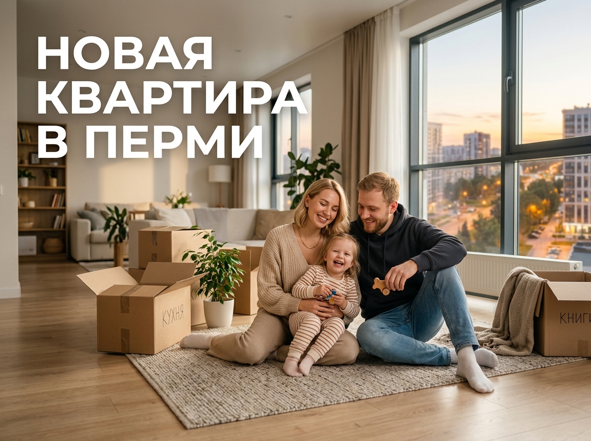 Покупка квартиры в новостройке Перми