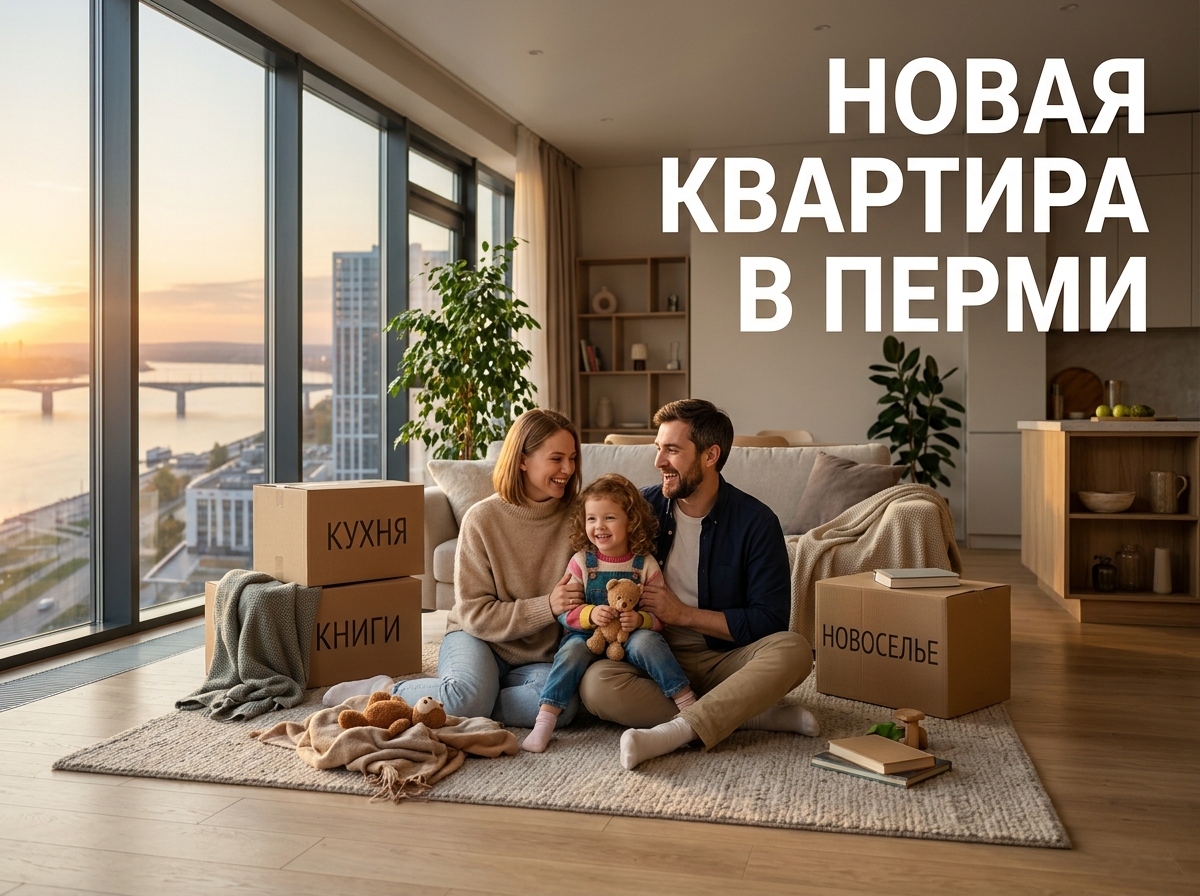 Покупка квартиры в новостройке Перми