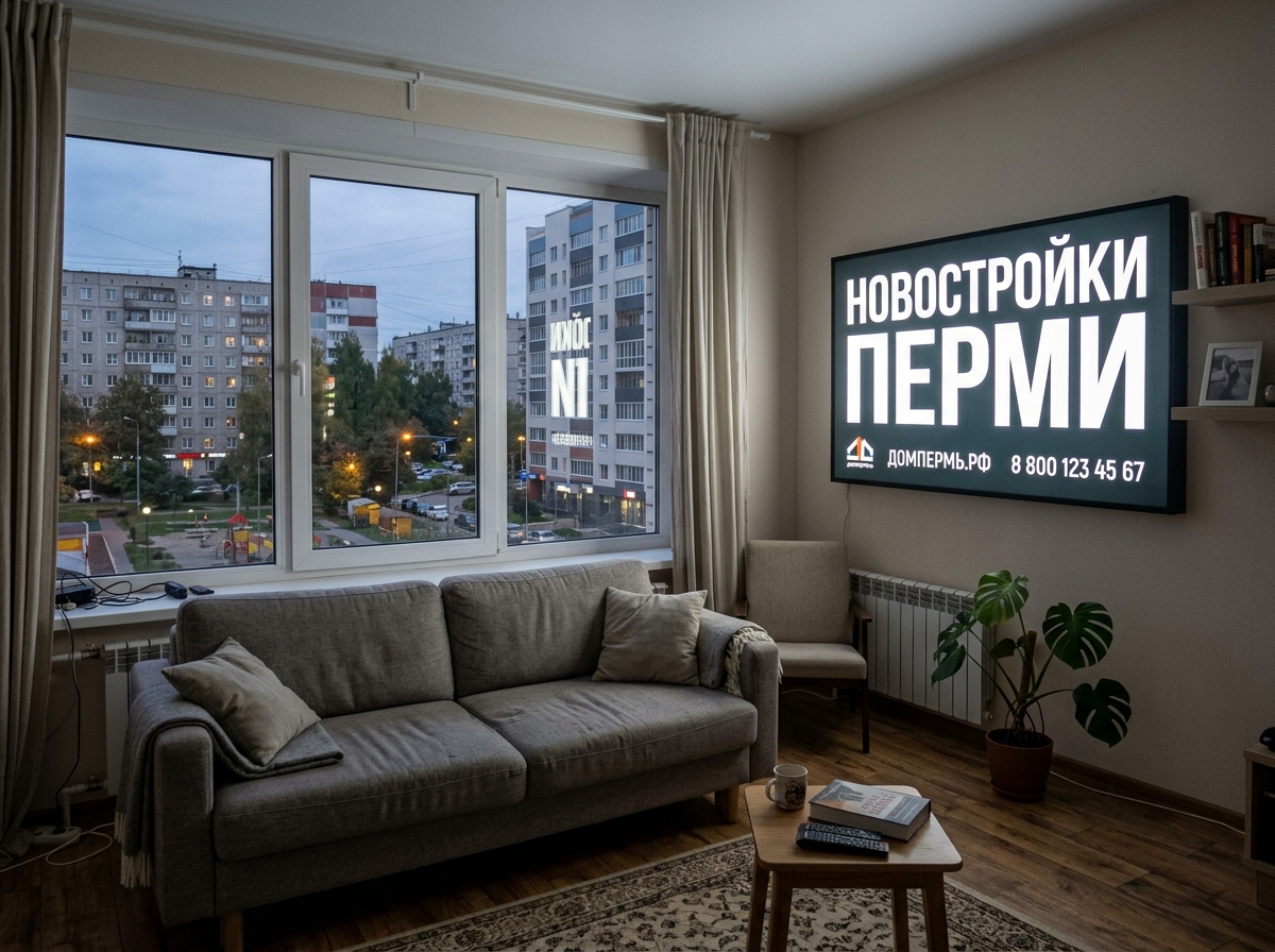 Покупка квартиры в новостройке Перми