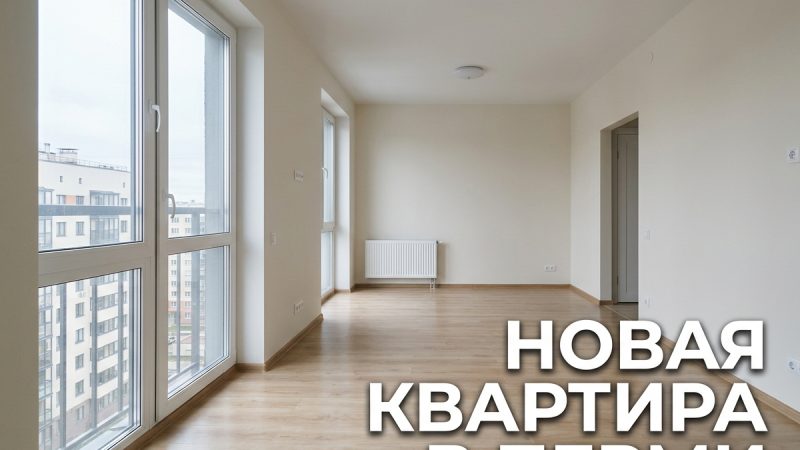Покупка однокомнатной квартиры в новостройке Перми