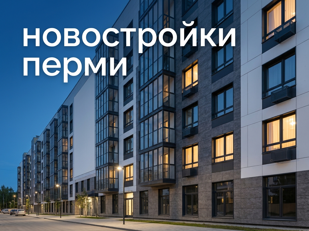 Новостройки микрорайона Ива в Перми