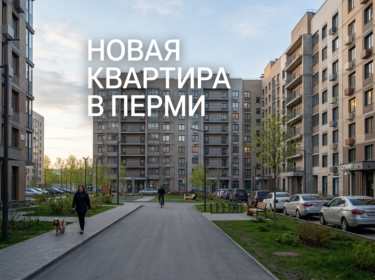 Новостройки Индустриального района Перми от застройщика без посредников