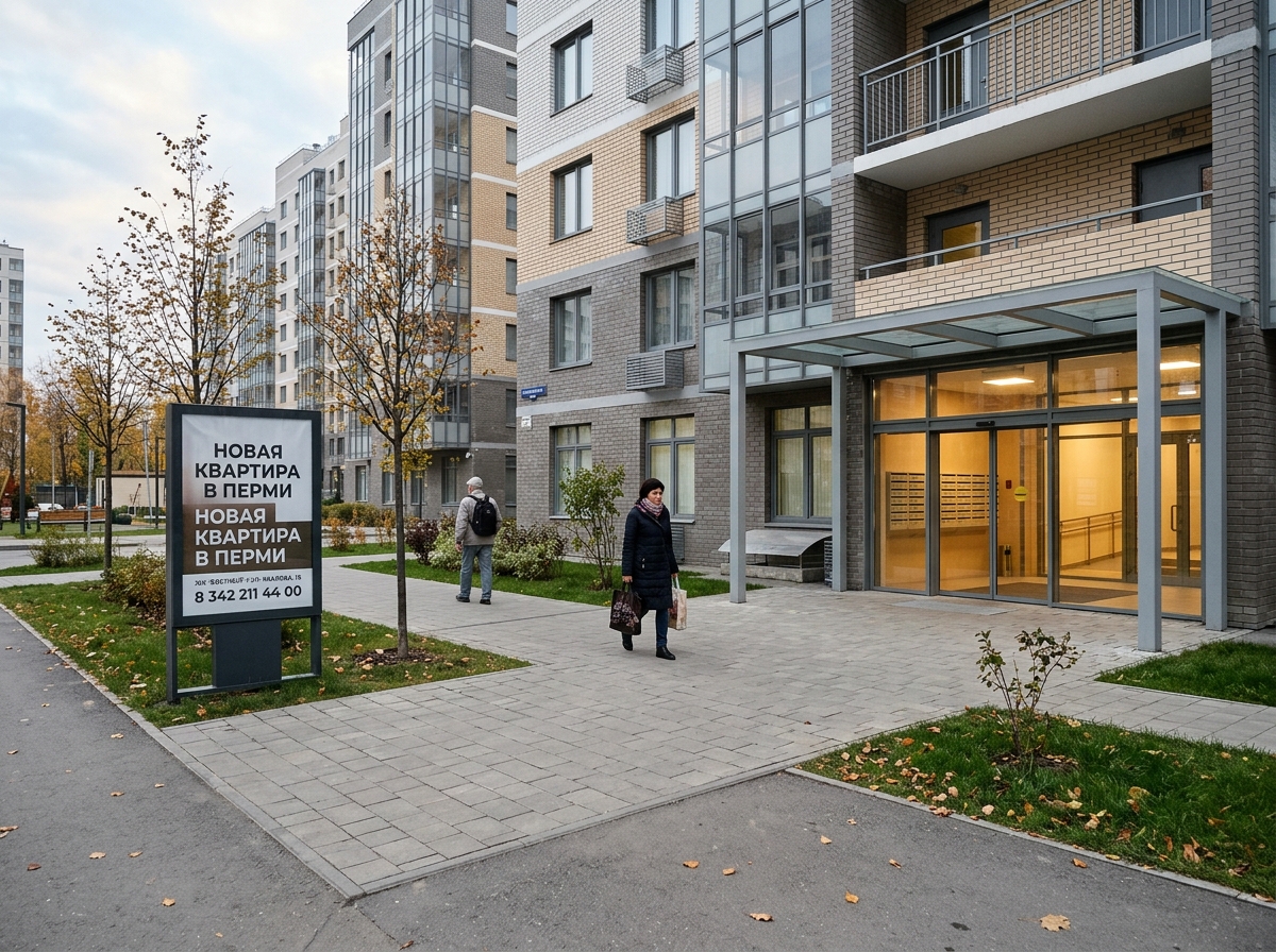 Приобретение квартиры в новостройке Перми