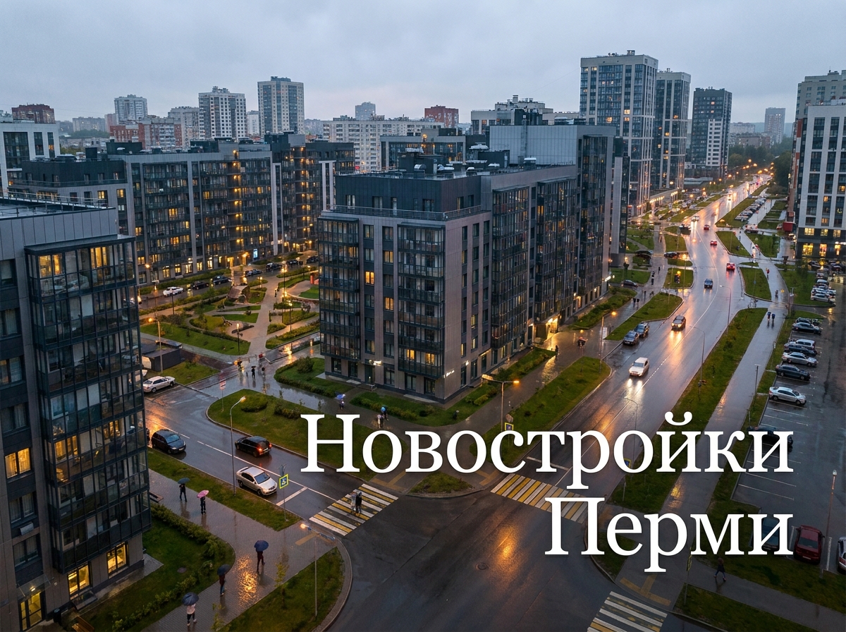 Новостройки Перми и квартиры в них на продажу