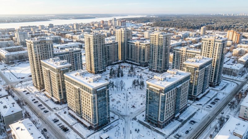 Новостройки Перми и квартиры в микрорайоне Запрудный