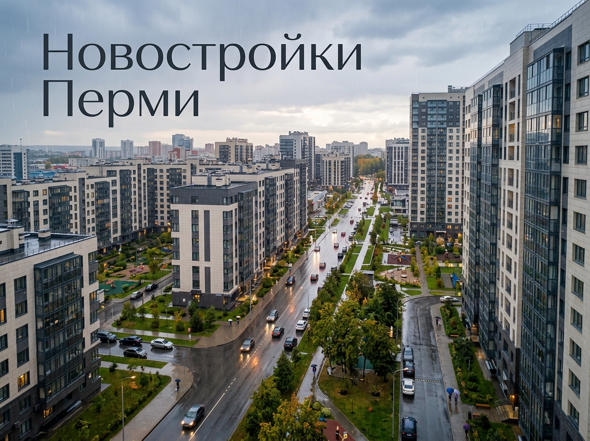 Новостройки Перми: покупка квартиры в современном жилом комплексе