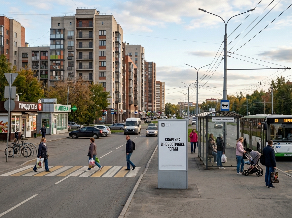 Покупка квартиры в новостройке Перми