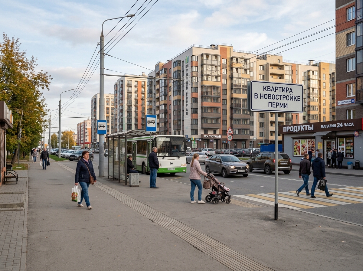 Покупка квартиры в новостройке Перми от застройщика