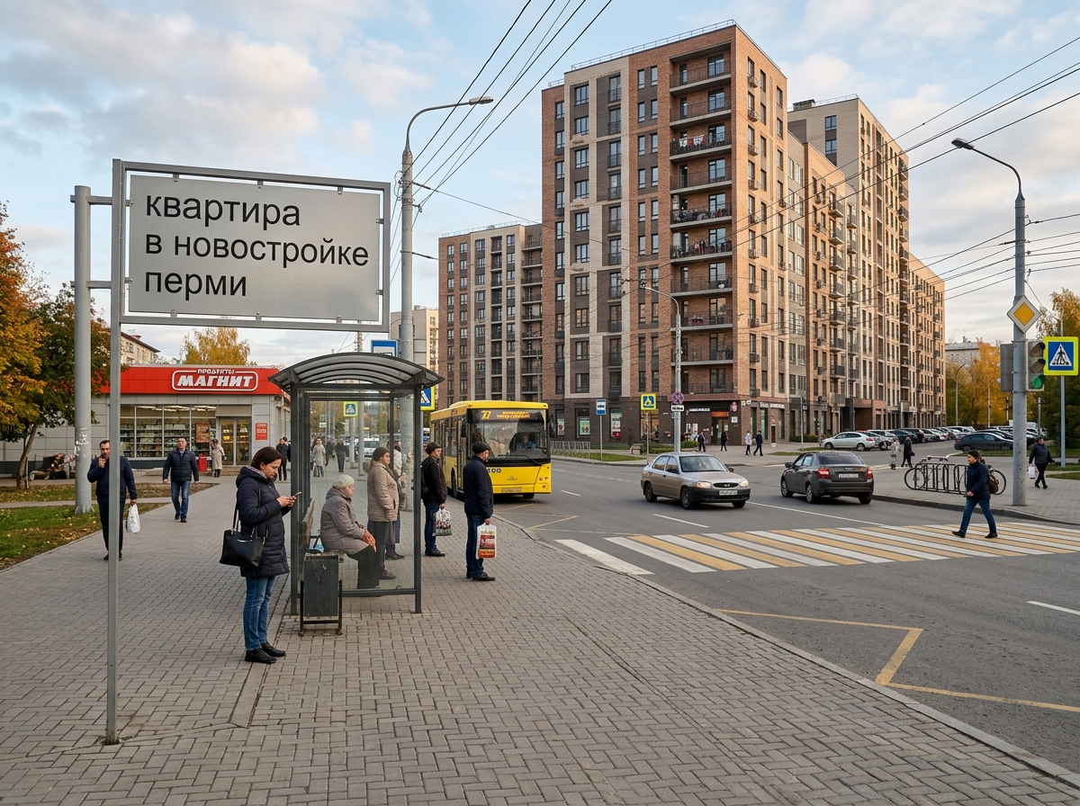 Покупка двушки в Перми новостройке