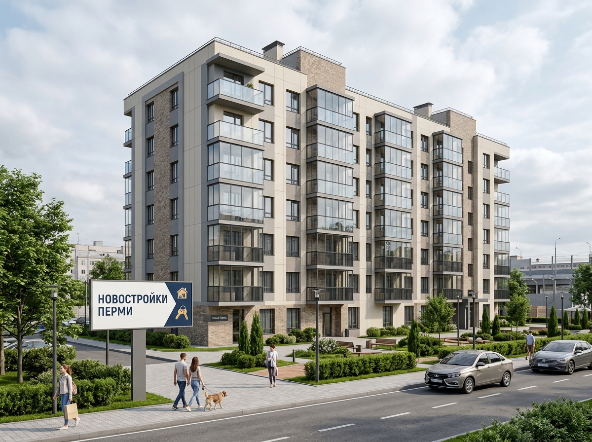 Приобретение трехкомнатной квартиры в новостройке Перми