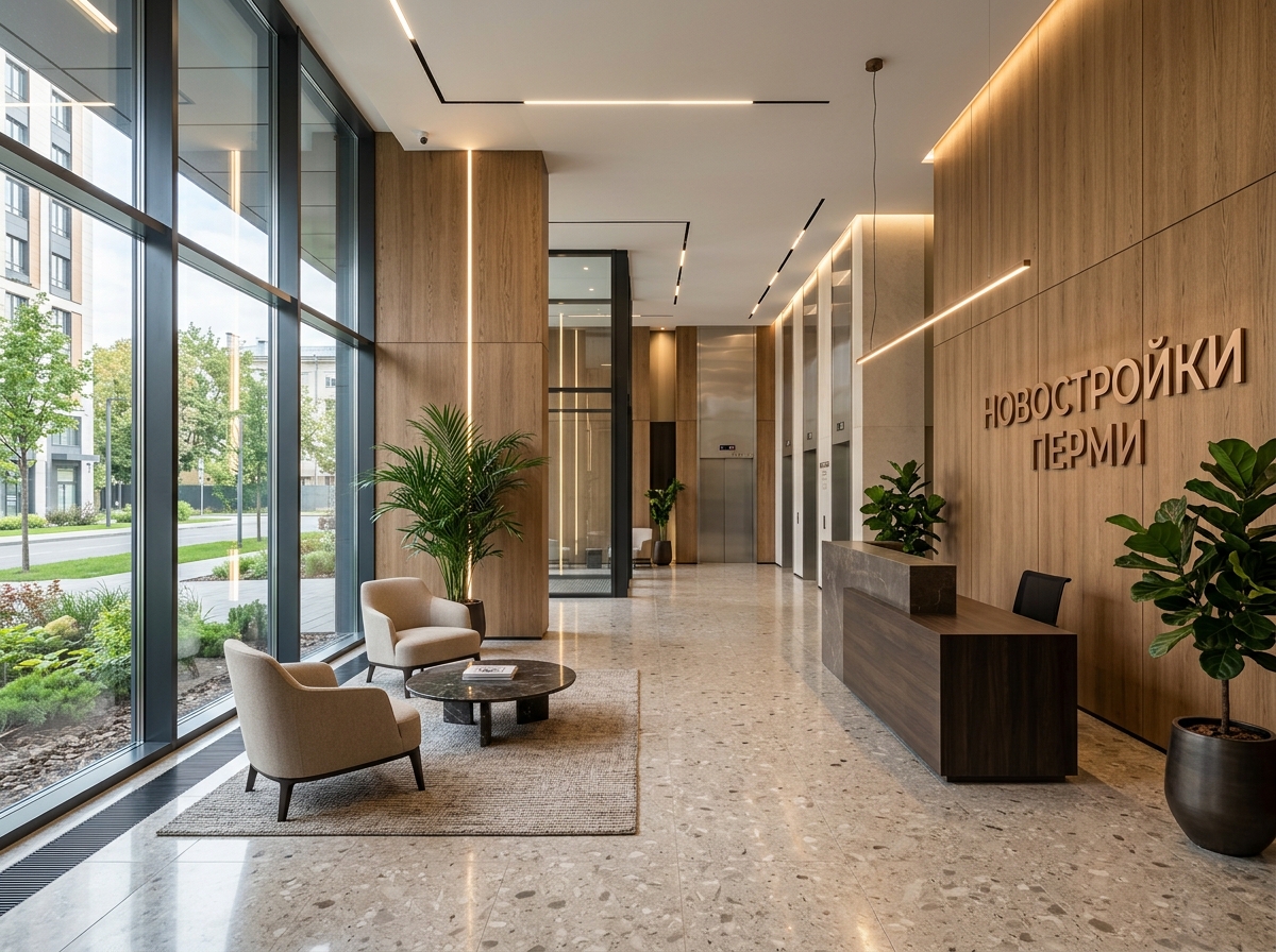 Новостройки Индустриального района Перми