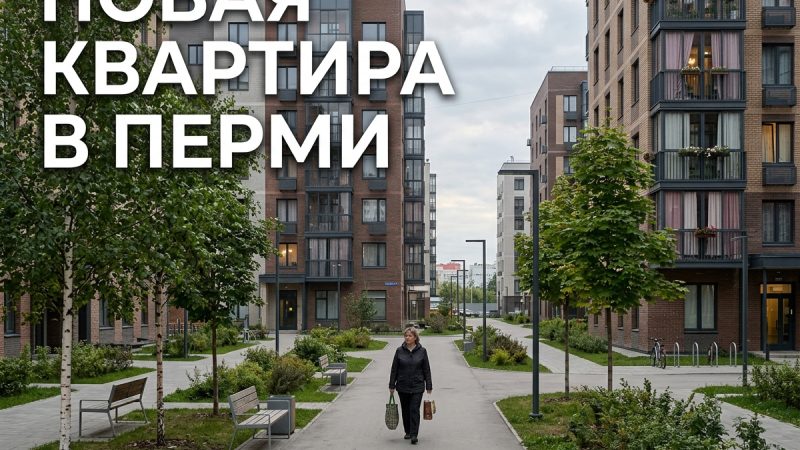 Новостройки Индустриального района Перми