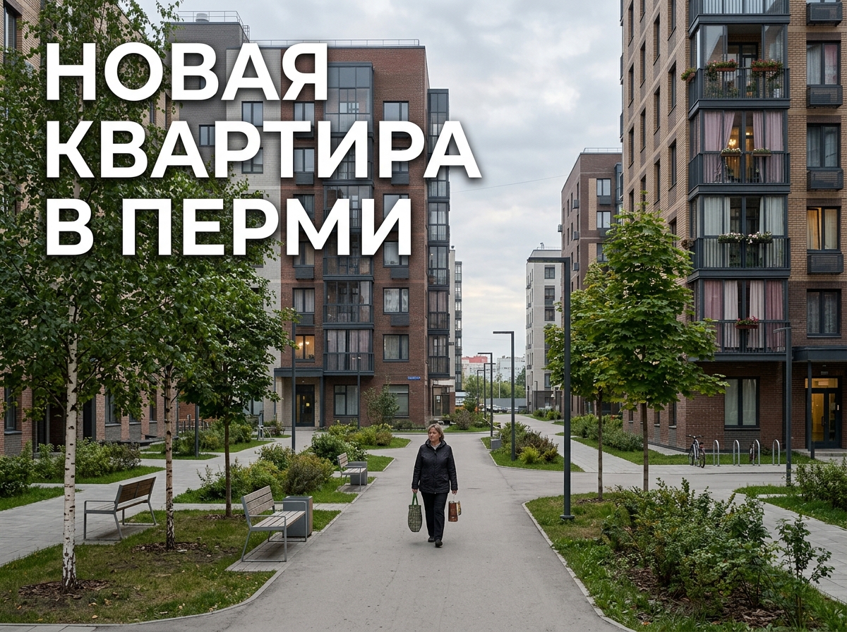 Новостройки Индустриального района Перми
