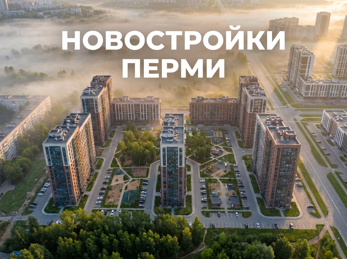 Новостройки Перми и Пермского края: информация и преимущества покупки недвижимости