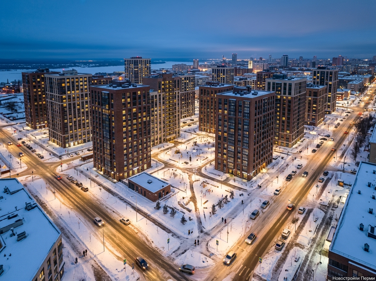 Покупка квартиры в новостройке Перми