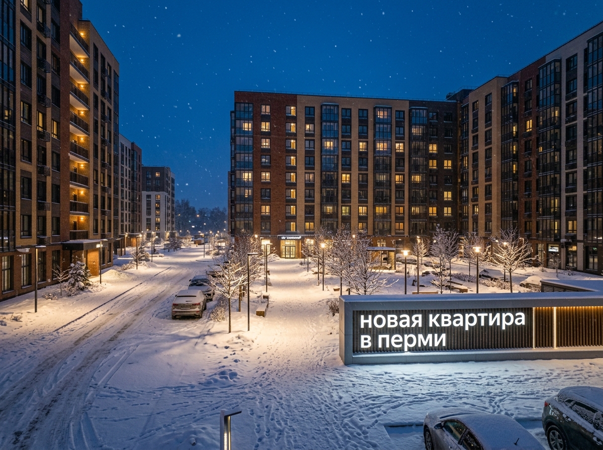 Приобретение квартиры в новостройке Перми