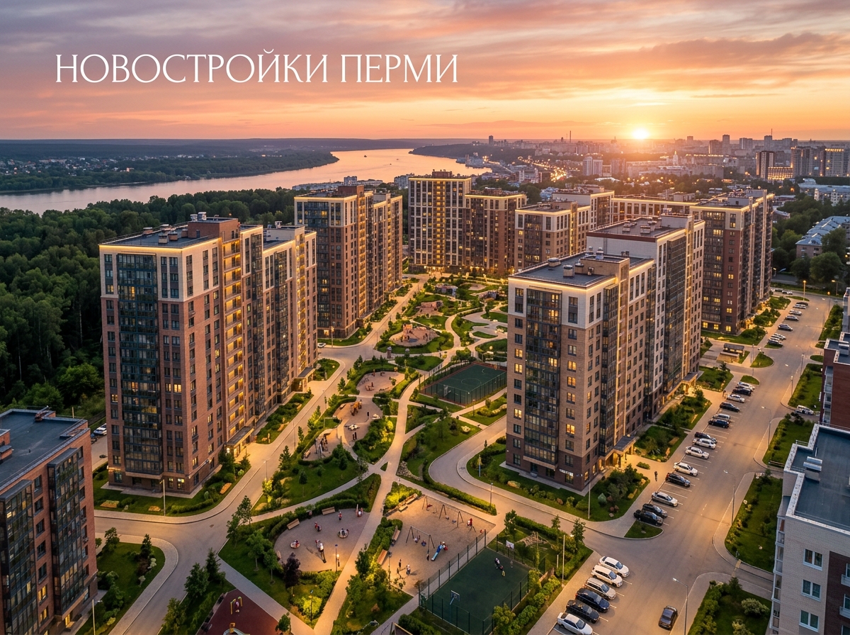 Квартиры в новостройках Дзержинского района Перми