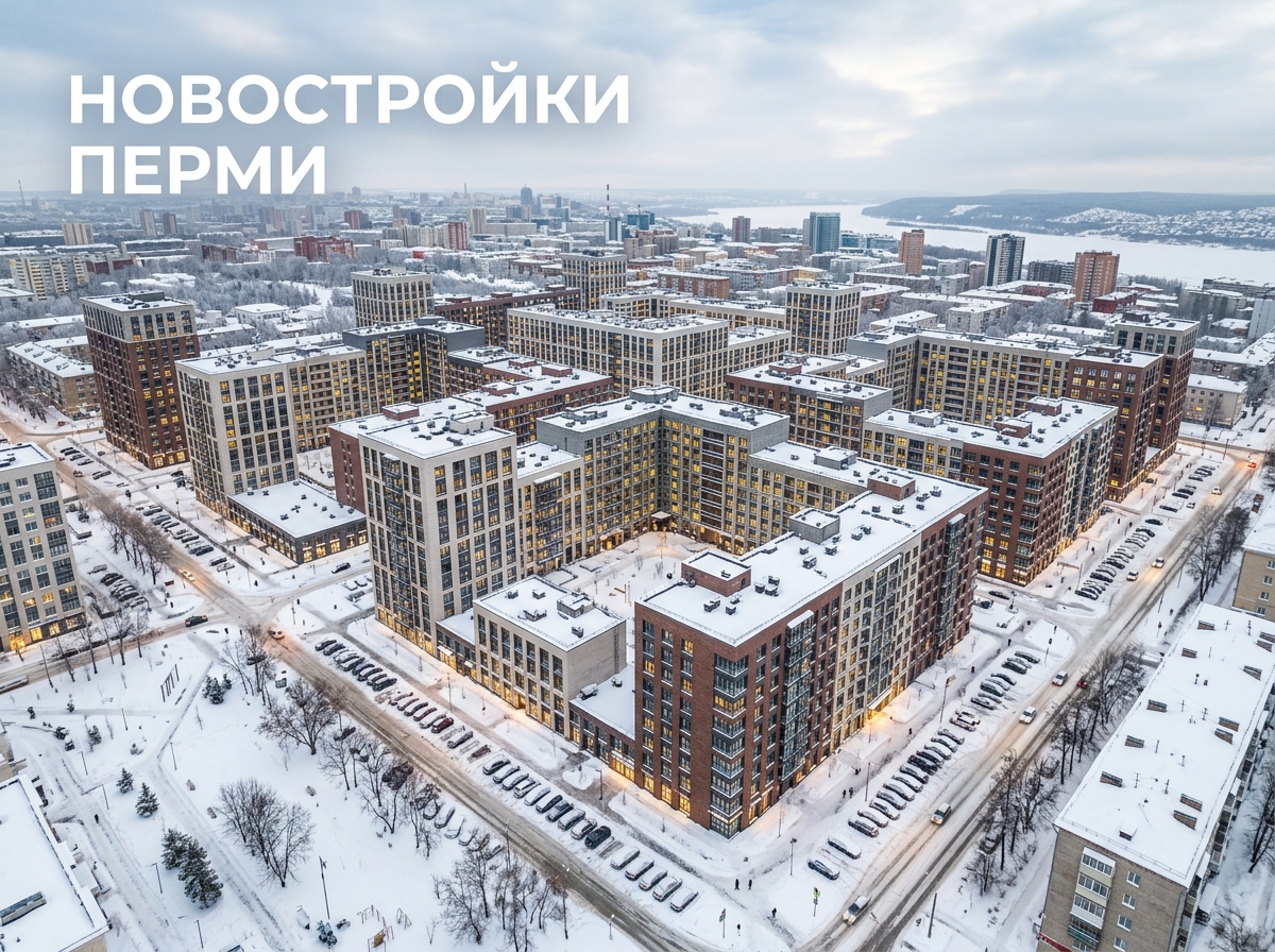 Покупка однокомнатной квартиры в новостройке Перми