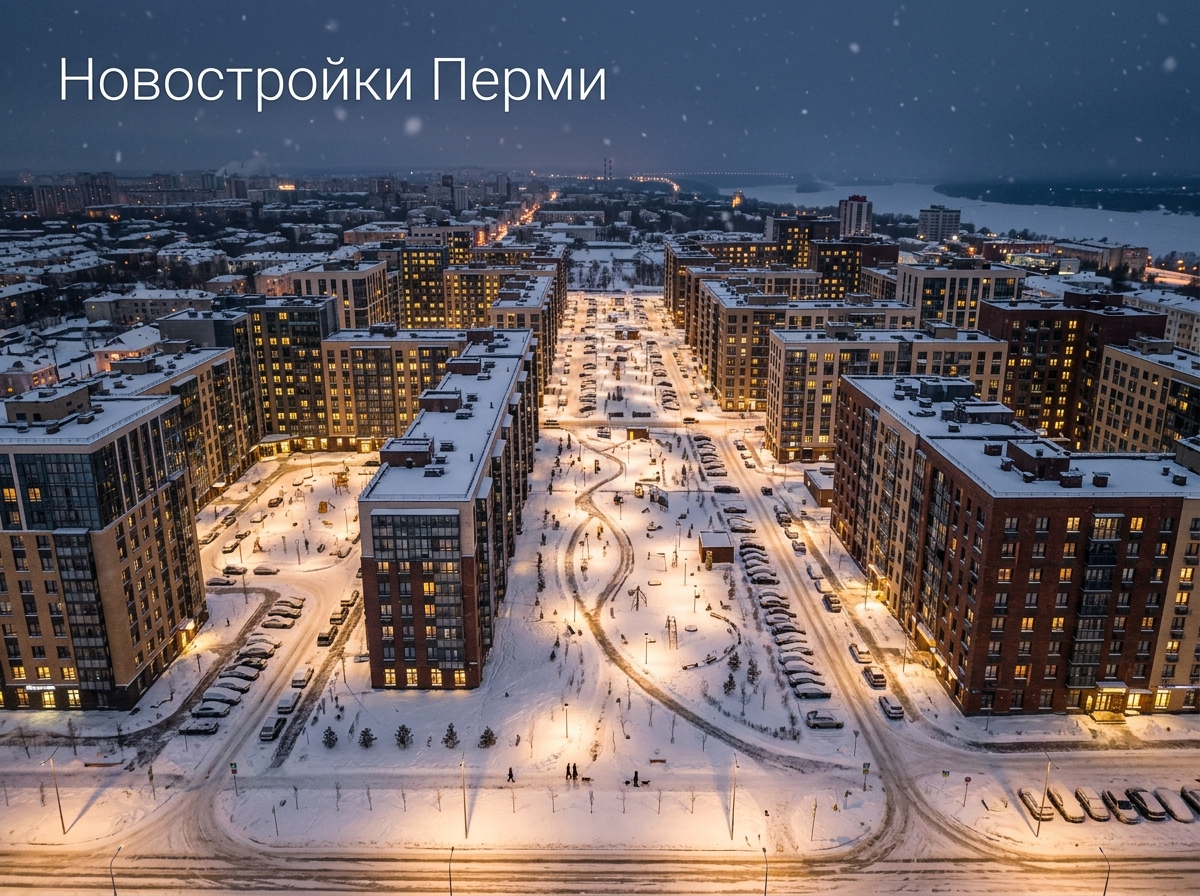 Новостройки Перми