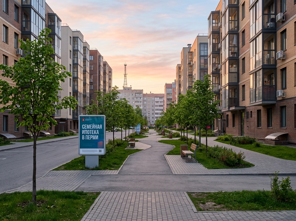 Новостройки Перми на берегу реки Камы: как купить квартиру и оформить семейную ипотеку