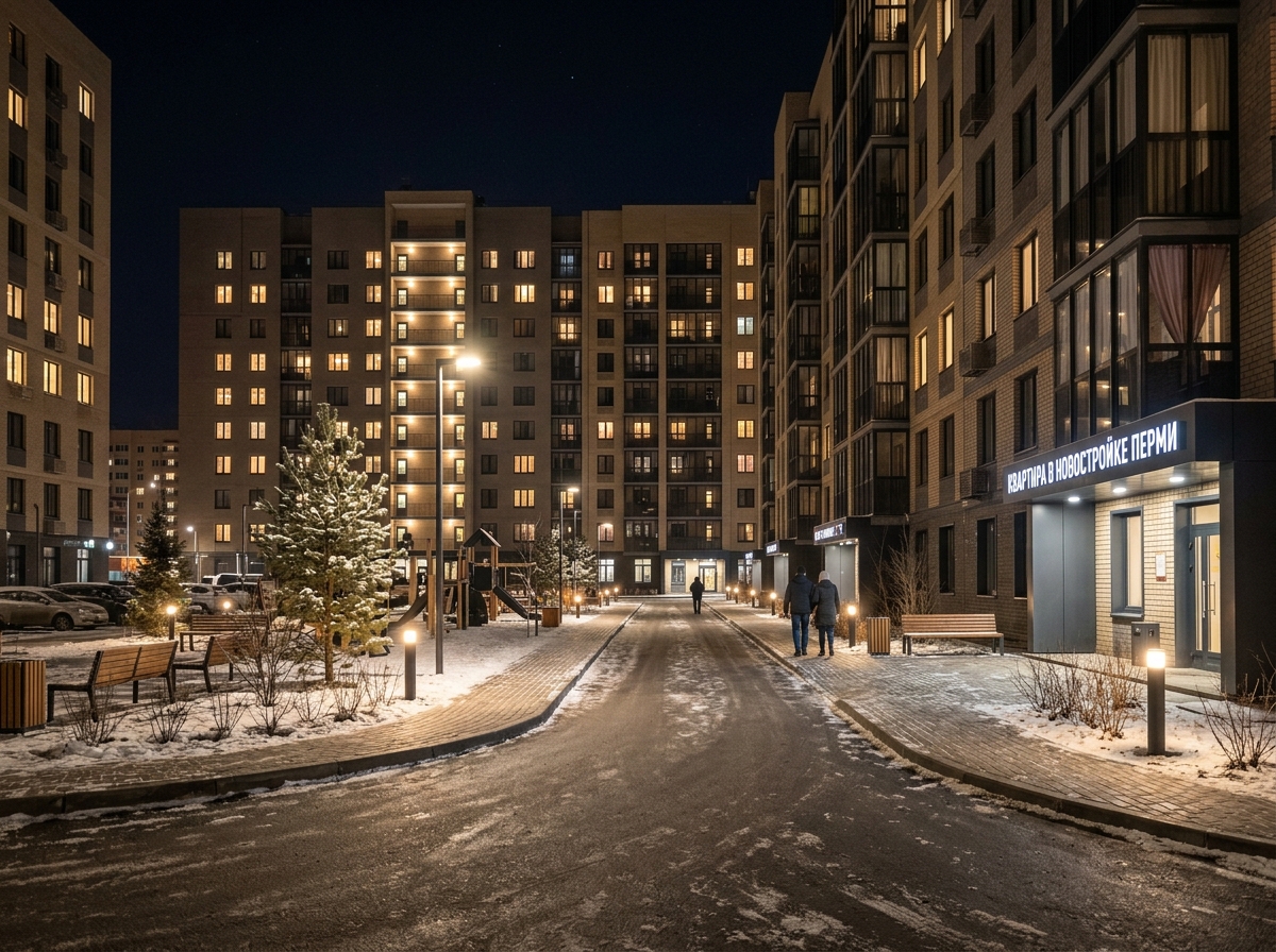 Покупка квартиры в новостройке Перми